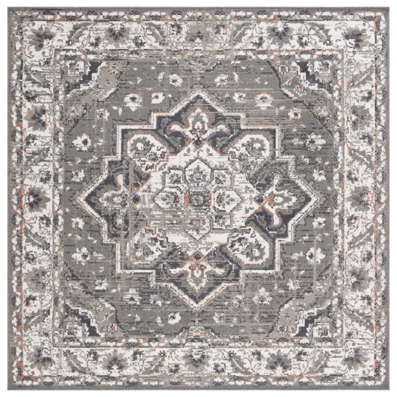 Martay Performance Oriental Rug, Square 6'7"