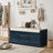 42.5" Wide Shoe Storage Bench With Cushion Storage Bench with 2 Drawers and 2 Cabinets-1787319781