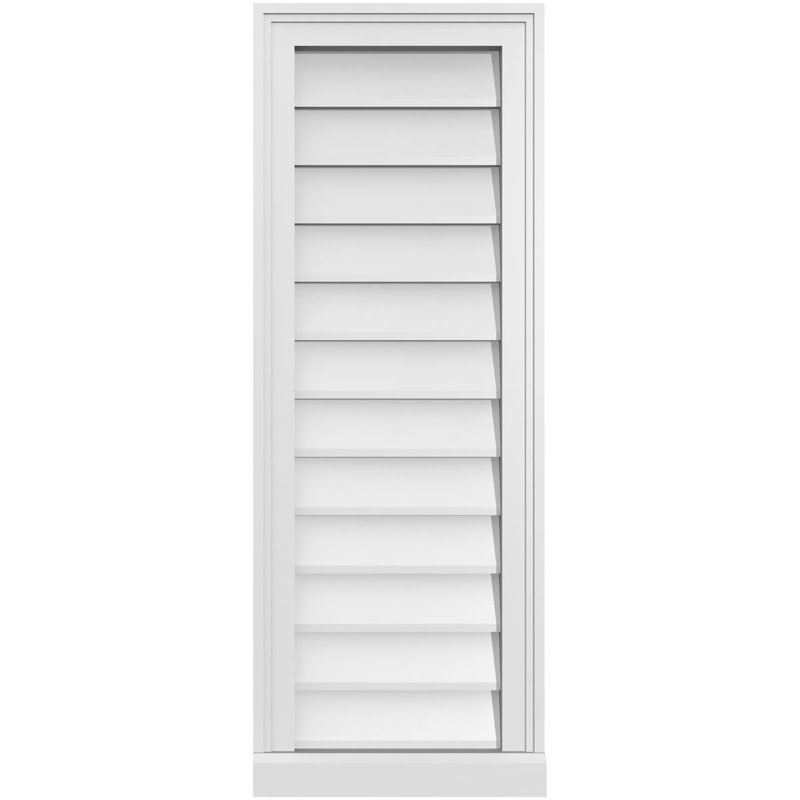 Cadre de seuil Brickmould, brun clair apprêté, H 38 po x l 14 po x P 2 po