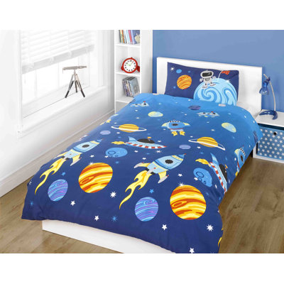 Blue 132 TC Duvet Cover Set