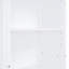 Grand lit escamotable mural avec tablettes, blanc-1663247364