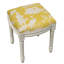 Tabouret de coiffeuse en lin Camillia-385247638-385247637