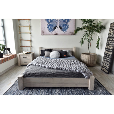 White Springs Solid Wood Bed