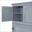 Grand lit escamotable avec armoires supérieures-1412094631-1412094298