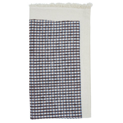 Essuie-mains en coton gaufré 17 x 32