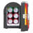 Proscan, 6 Can/4 Liter Light Up Jukebox Bluetooth®  Speaker/ Mini Personal Fridge Cooler, Black