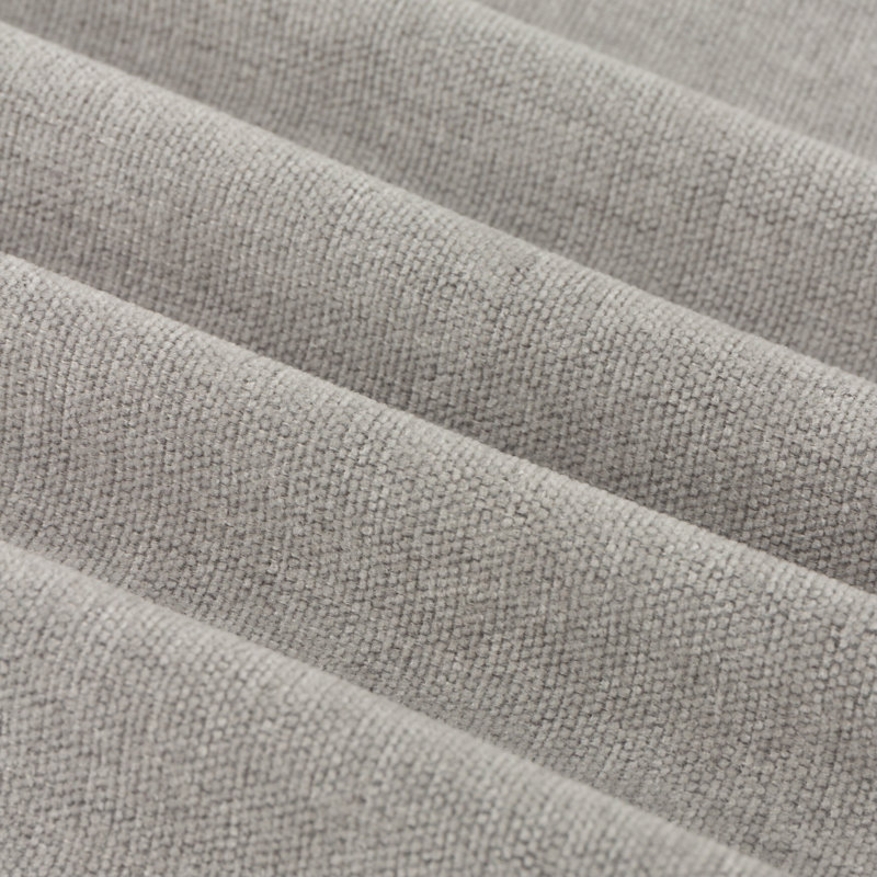 Soft Chenille Blackout Curtain Panel Pair, 229cm Width x 137cm Drop, Silver