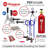 Kegco Premium 2-Tap Door Mount Kegerator Conversion Kit with 5 lb. CO2 Tank