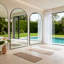Grand miroir de sol moderne Malesha -1042607046-1042607051