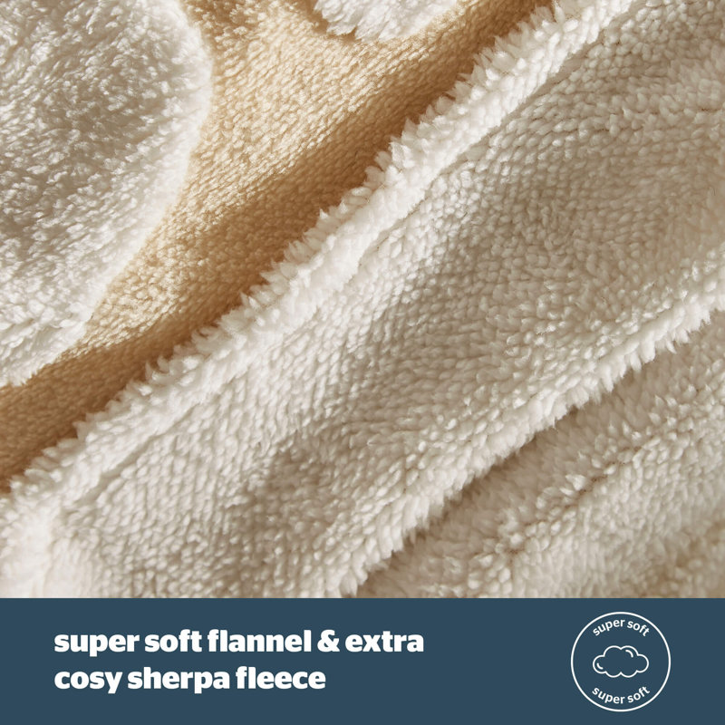 Silentnight Let's Get Cosy Fleece Throw