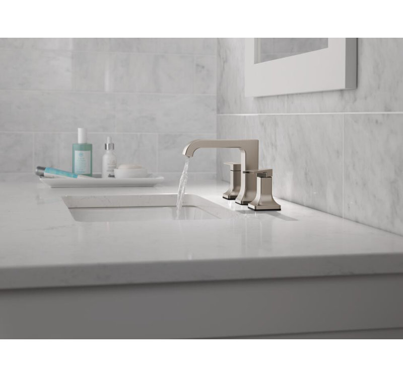 Robinet de salle de bain en nickel brossé Velole, Inoxydable