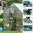 Polycarbonate Heavy Duty Aluminum Frame Greenhouse With Ventilation And Rain Gutter Walk-in Green House for Sunroom Patio Backyard-91026688-107119248