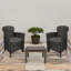 2 - Person Patio Dining Set with Rectangular Table