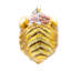6.5'' Handmade Mouth-blown Glass, Hand-enameled, Crystal Hanging Figurine Ornament