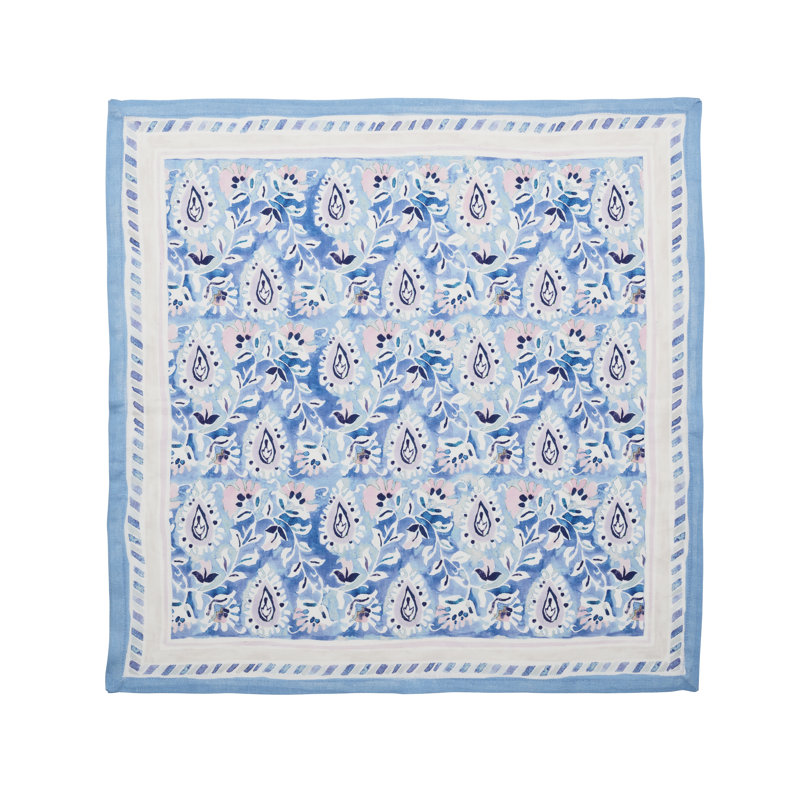 Mira Napkin, Lilac/Blue