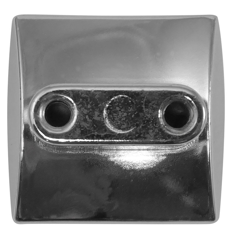 Savanna Square Knob, Polished Chrome
