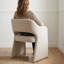 Chaise rembourrée imperméable en tissu-162734075