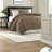 Comfortable Reversible Bedding Sets, Cotton Material, Mocha Style For Home Use