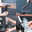 Single Monitor Height Adjustable Counterbalance Pneumatic Arm Desk Mount Stand, Classic, Universal VESA Fits Screens Up To 32 Inches