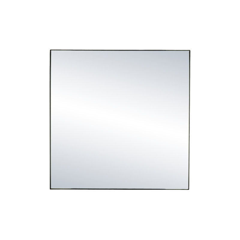 Chuperosa Lg. Fer Miroir mural, 15,75 po x 15,75 po