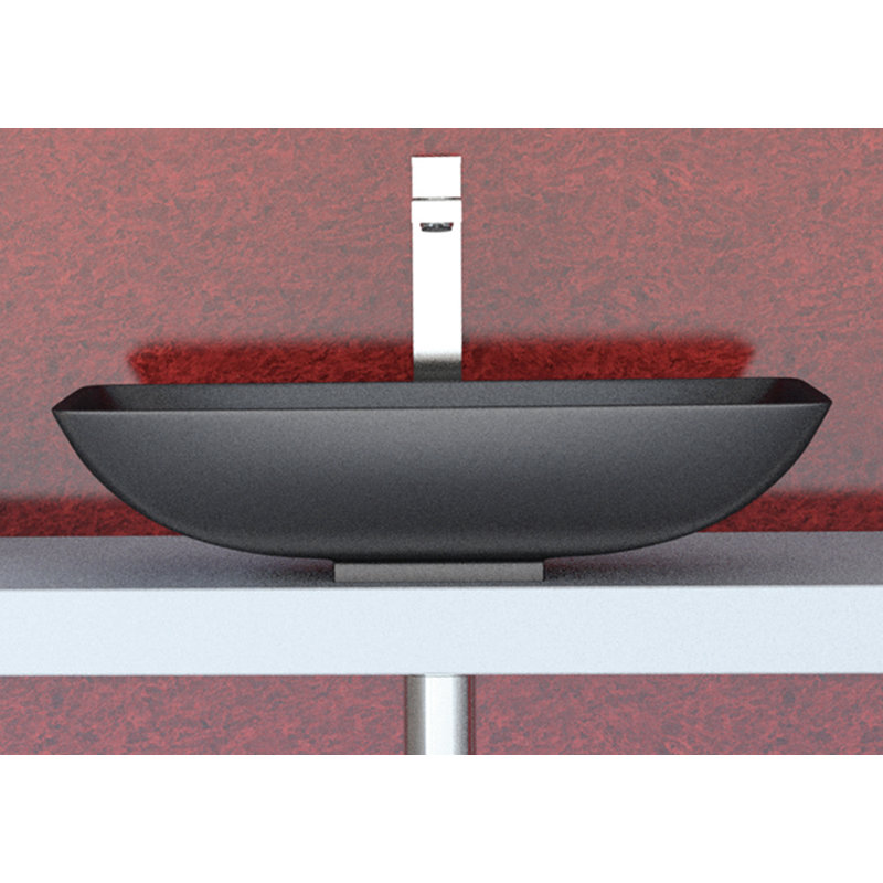 Vetro Freddo 20.5'' L Bathroom Sink