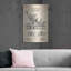 «Dentist Chair Blueprint Brevet Parchment», art mural-1033964141