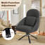 Fauteuil d'appoint moderne pivotant pour espaces de vie-175577835