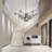Kyiesha 21 - Light Dimmable Modern Linear Chandelier Sputnik Chandeliers Dining Room Chandelier