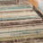 Celek Contemporary 100% Polypropylene Abstract Striped Indoor Area Rug-1942511248