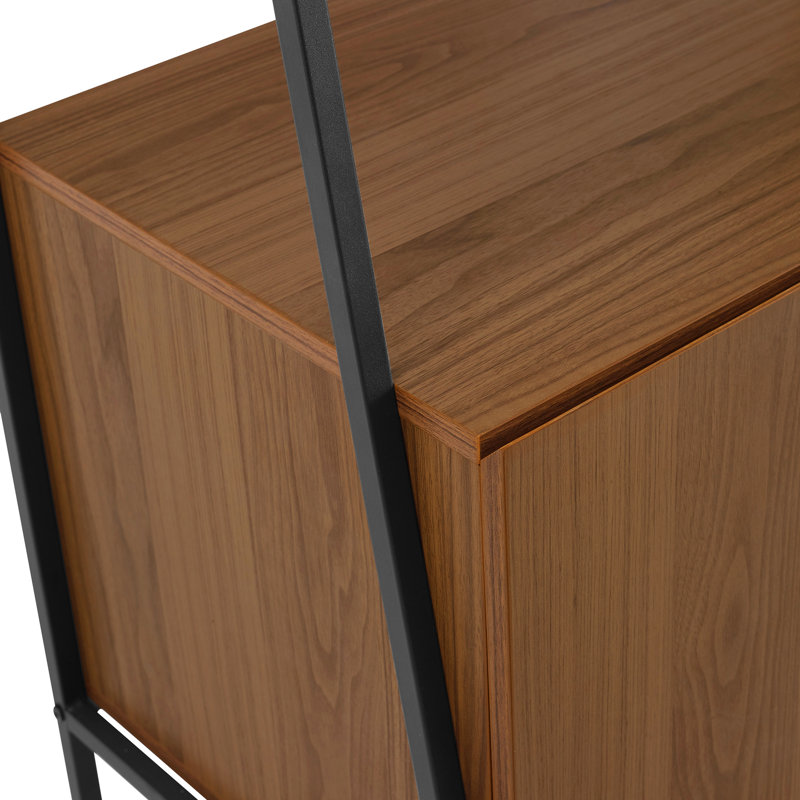 Little Italy Ladder Bookcase, Mocha