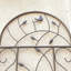 4 Pack Metal Garden Trellis 86.7" X 19.7" Rustproof Trellis For Climbing Plants Outdoor Flower Support Brown