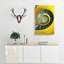Yellow Spiral Staircase - Wrapped Canvas-56657981