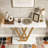 43 Inch Console Table, Industrial Entryway Hallway Table-1672257200