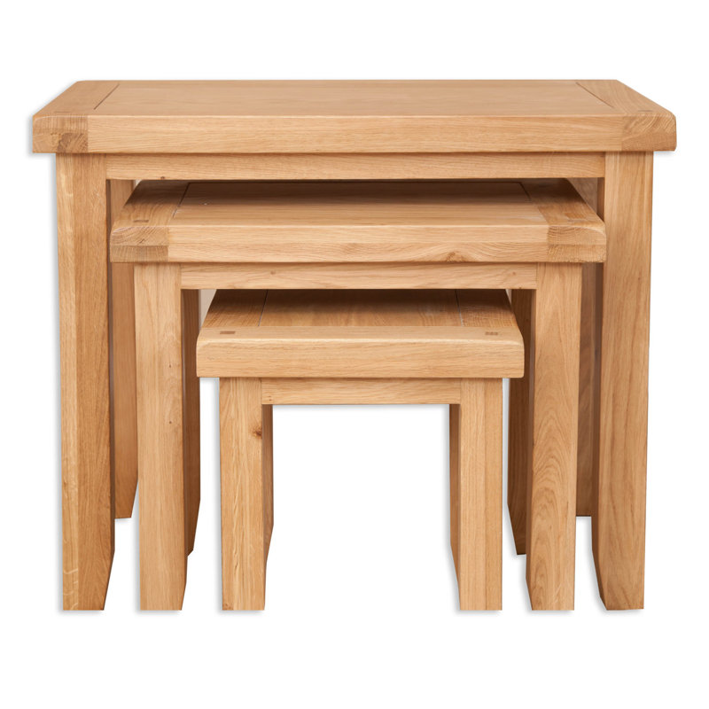 Melbourne Solid Wood Nest Of Tables