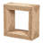 Aailyah Seagrass Floor Shelf End Table