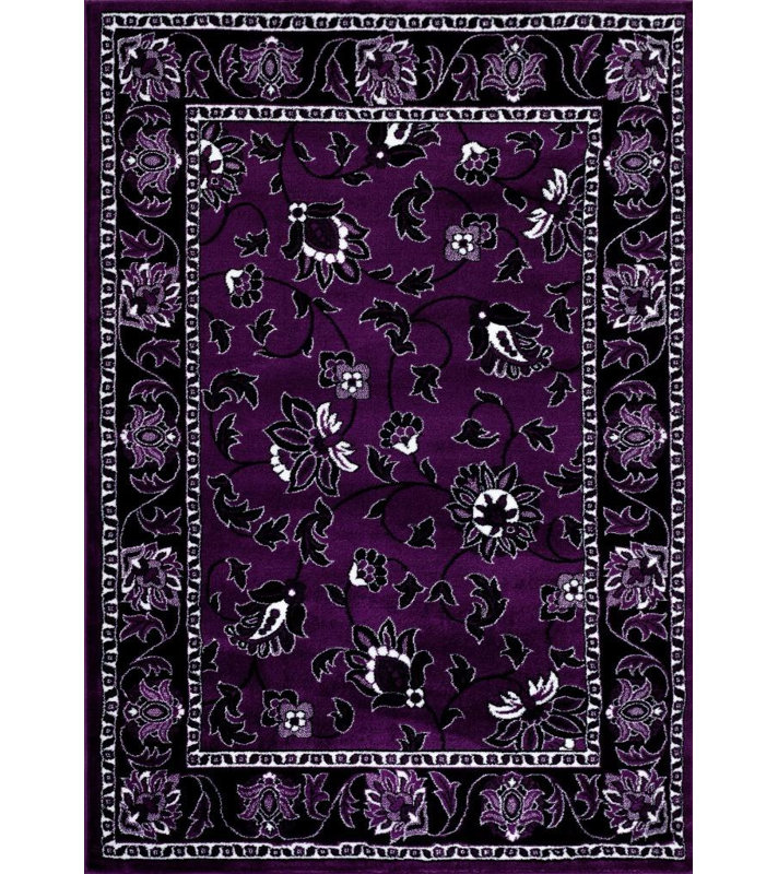 Tapis pourpre, Rectangle 7'10" x 10'2"