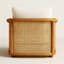 Fauteuil d'appoint en rotin toutes saisons Tessa