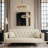 Maymie 71'' Velvet Convertible Sofa-950223543-950223542