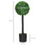 60cm Faux Boxwood Topiary in Pot