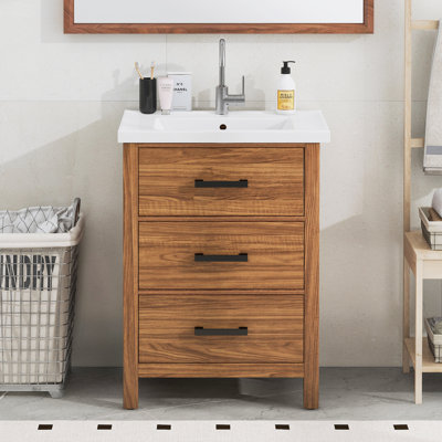 Ensemble de meuble-lavabo simple 24 po Bryndee