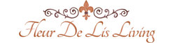 Fleur De Lis Living logo