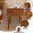 Alden Solid Wood 1-Drawer Nightstand-407623499