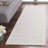 Keyonie Hand Loomed Wool/Cotton Geometric Rug in Ivory-1197856316
