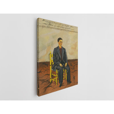Frida Kahlo Portrait Canvas Print