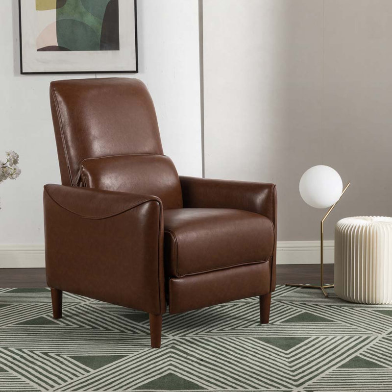Fauteuil inclinable Wilkin Upholstery, Cognac