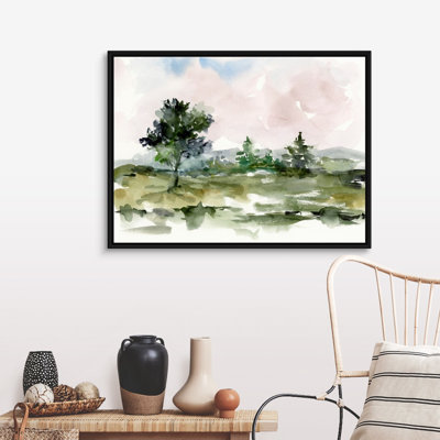 «Mauve Sunset I» par Ethan Harper - reproduction d'art