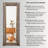 Emilio Carved Full Length Wall Mirror | Rectangular Mirrors For Bathroom, Living Room, Bedroom, Hallway, Entryway & Any Space | Aleydis 23x59” / Rustic Gold