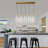 Hamrnand - Light Modern Kitchen Island Pendant Light Dimmable LED Mini Crystal Pendant Lighting-153698478-153698469