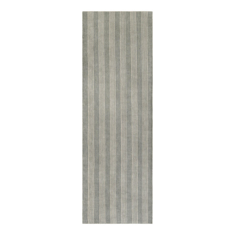 Tapis en laine naturelle Jill Zarin Winchester, Tapis de couloir 3 pi 3 po x 10 pi