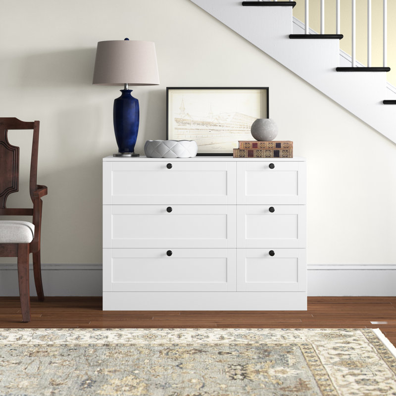 110cm W 6 - Drawer Chest of Drawers